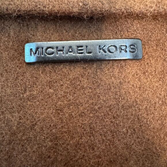 Michael Kors Men's Camel Brown Alhambra Wool Hipster Jacket Size Medium - Picture 7 of 9